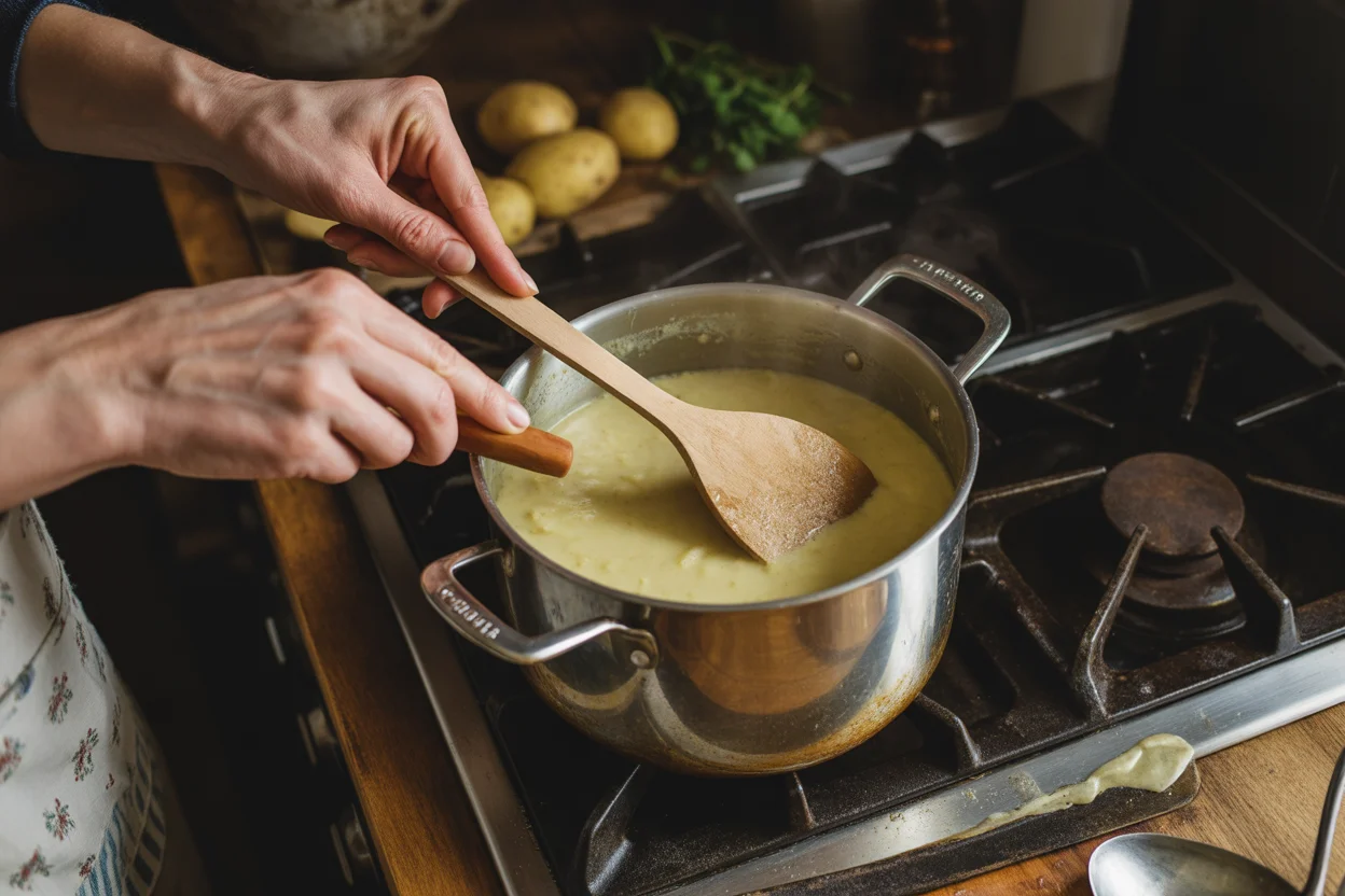 Comforting Hashbrown Potato Soup Recipe for Cozy Days