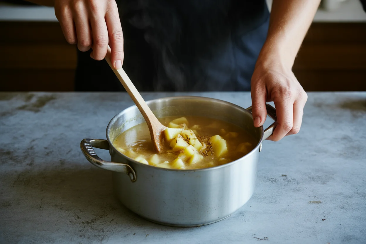 potato soup from canned potatoes
