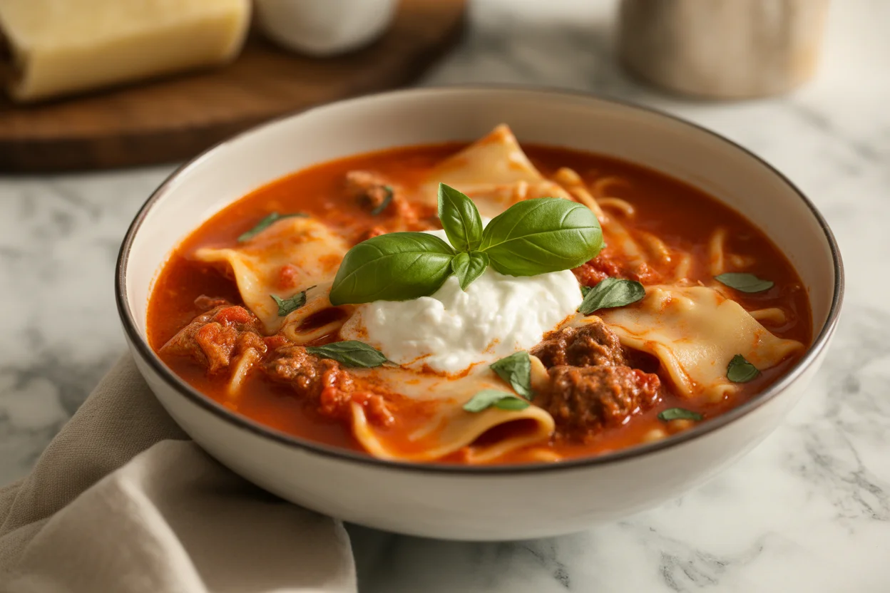 Cozy Lasagna Soup that's Easy, Cheesy, and Heartwarming 5 Cozy Lasagna Soup that's Easy, Cheesy, and Heartwarming