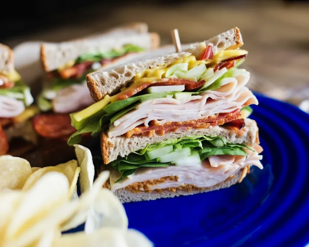 Delicious assortment of sandwich recipes including Club and Italian Grilled Cheese.