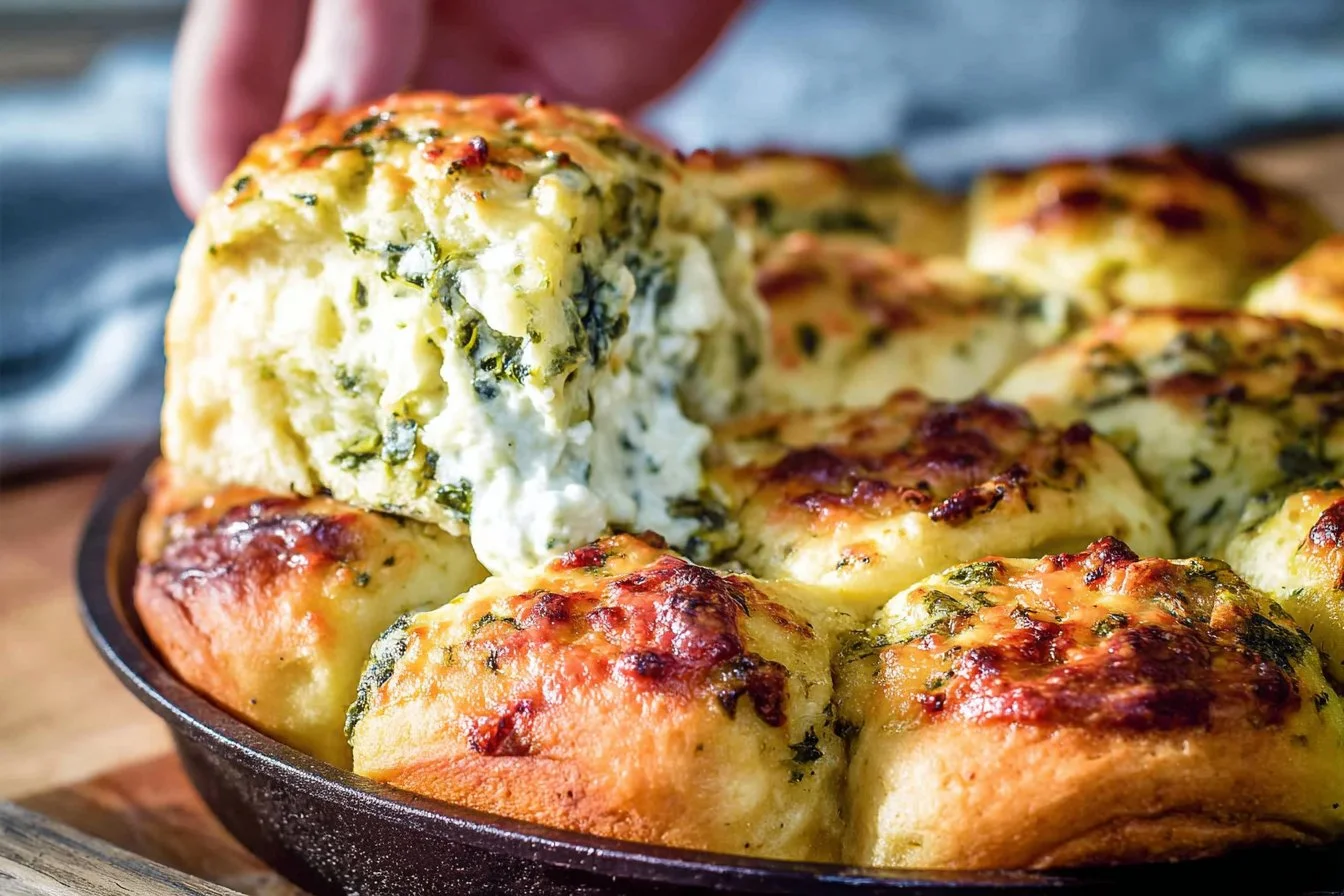Best 10 Party Dip Recipes to Wow Your Guests at Any Gathering 10 Keto Spinach Dip Pull-Apart Rolls