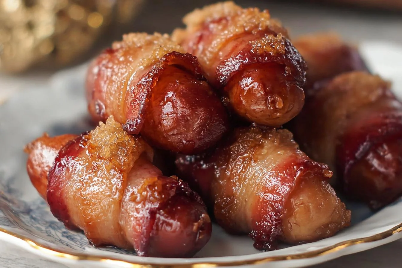 Best 10 Party Dip Recipes to Wow Your Guests at Any Gathering 11 Brown Sugar Bacon Wrapped Smokies