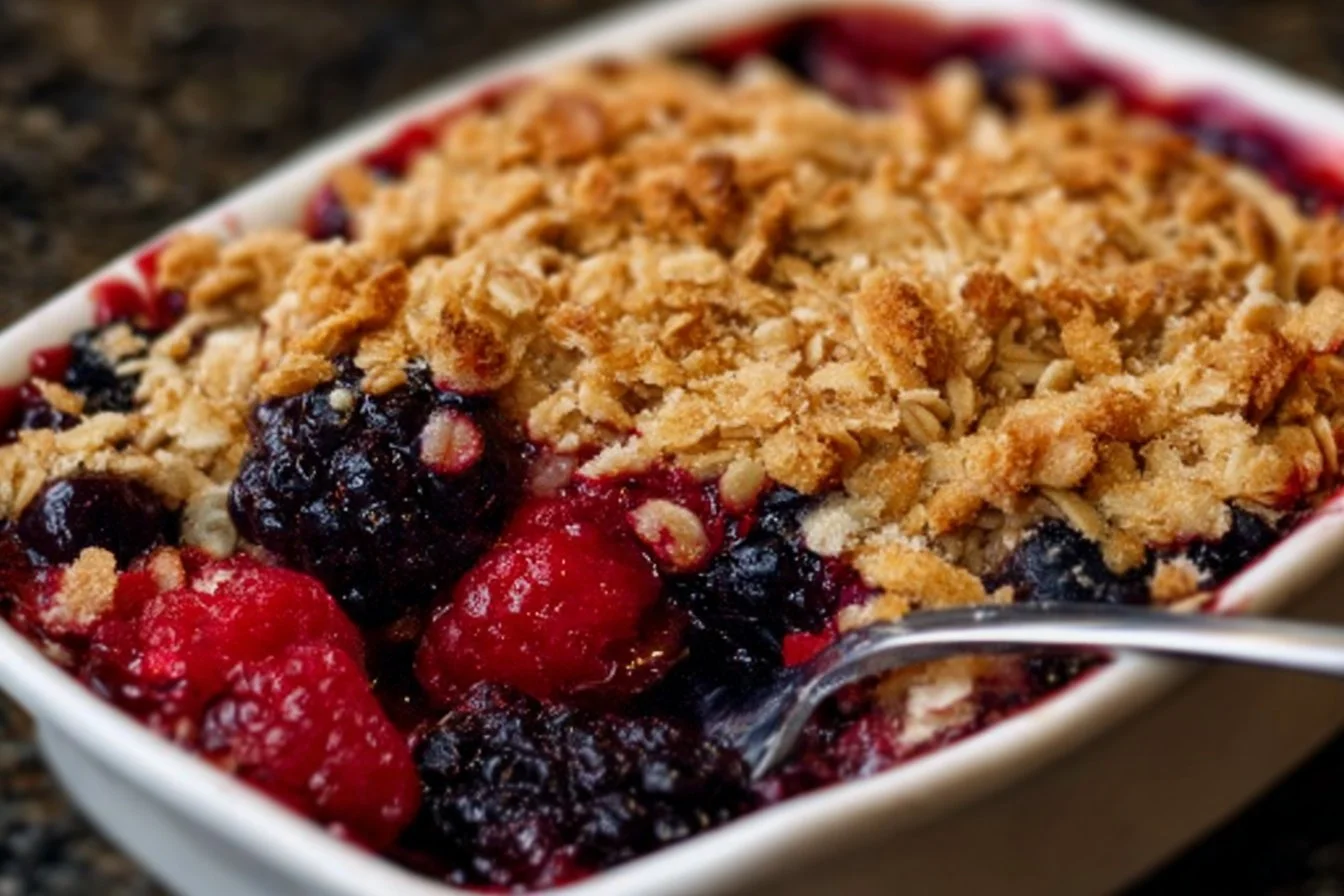 Best 12 Berry Dessert Recipes for Delicious Sweet Treats 5 Mixed Berry Crisp