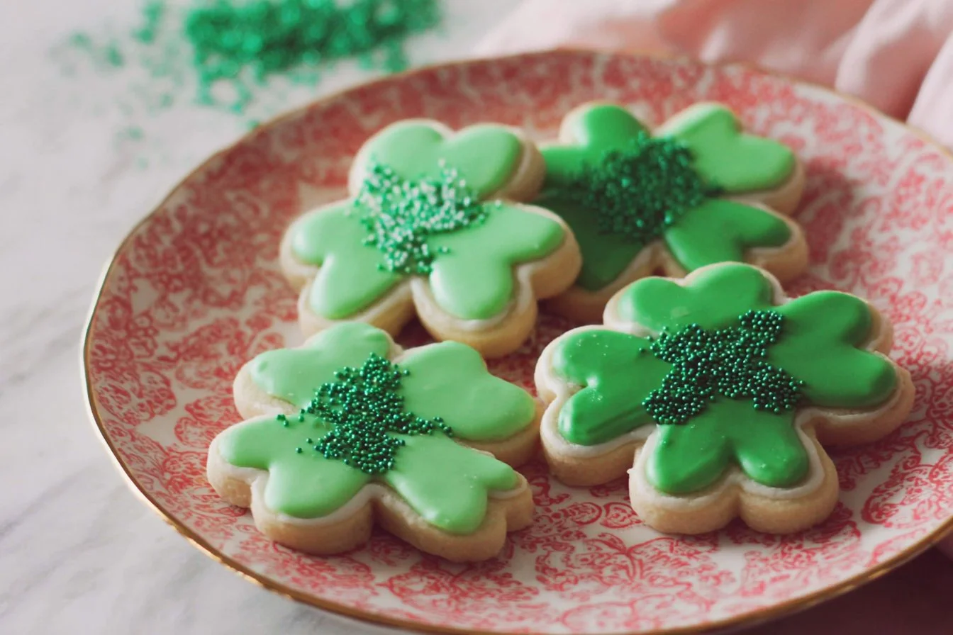 St. Patrick's Day Sugar Cookies