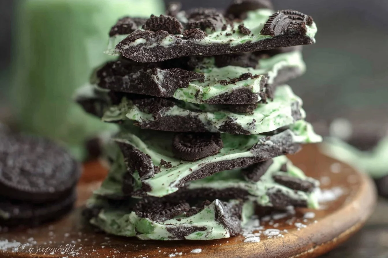 Best 7 No-Bake Dessert Recipes for Sweet Celebrations 4 Mint Oreo Bark