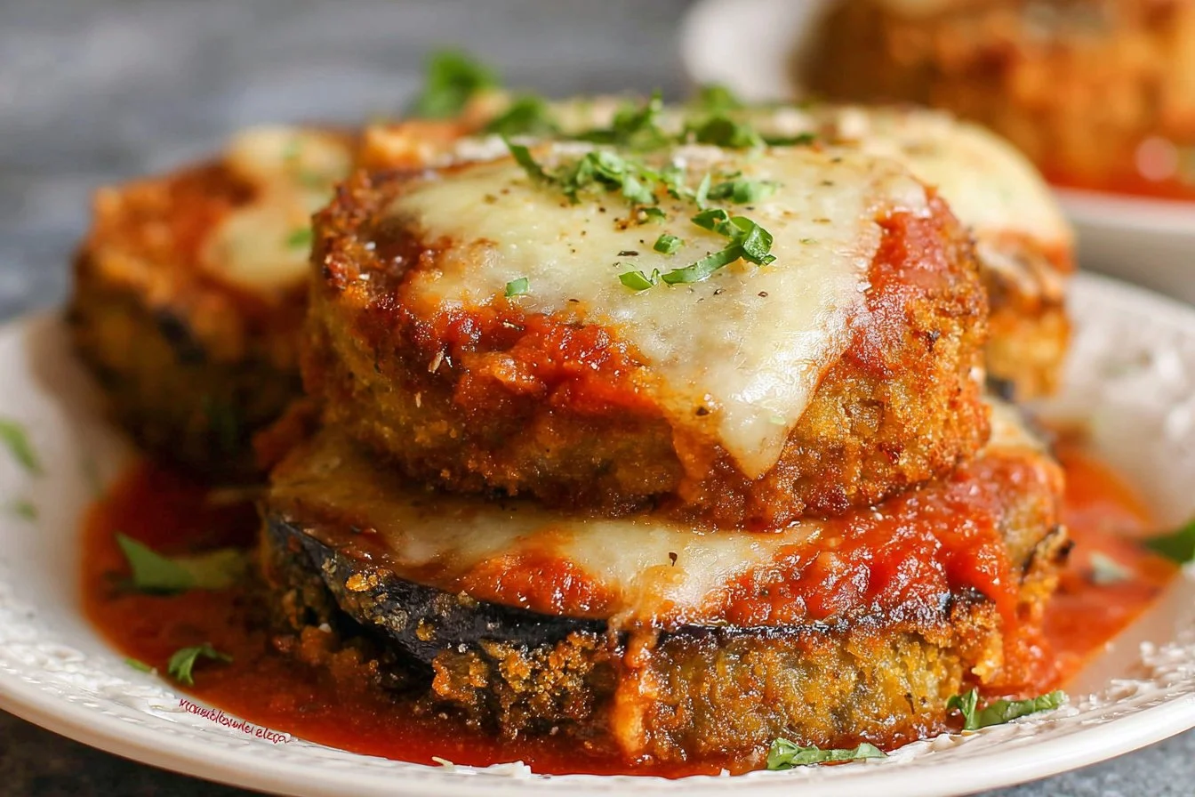 Air Fryer Eggplant Parmesan