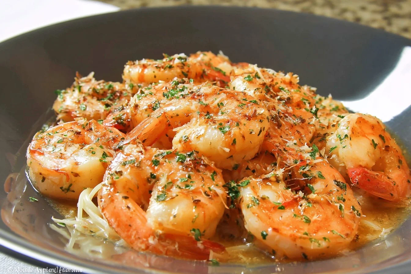 Easy copycat recipe for Olive Garden Shrimp Christopher