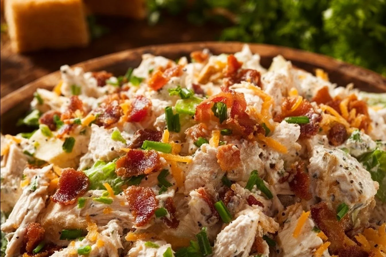 Bacon Ranch Chicken Salad 4 Bacon Ranch Chicken Salad