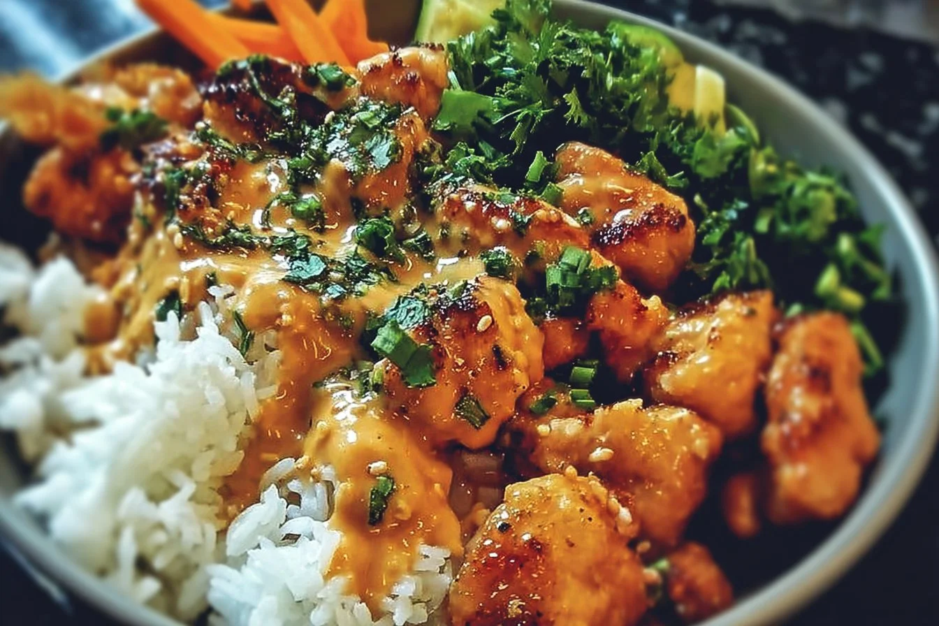 Bang Bang Chicken Bowl 4 Bang Bang Chicken Bowl