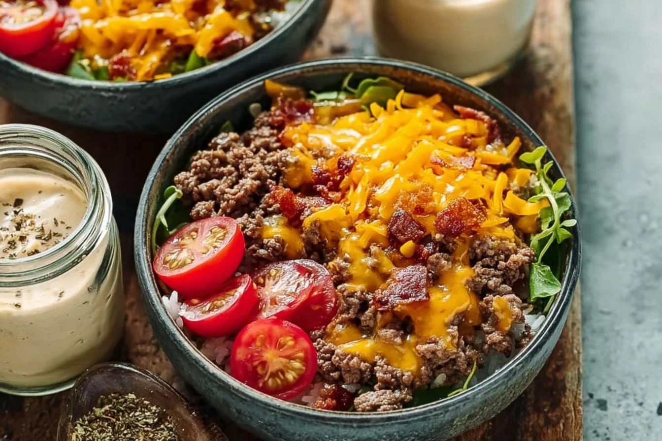 Cheeseburger Bowl