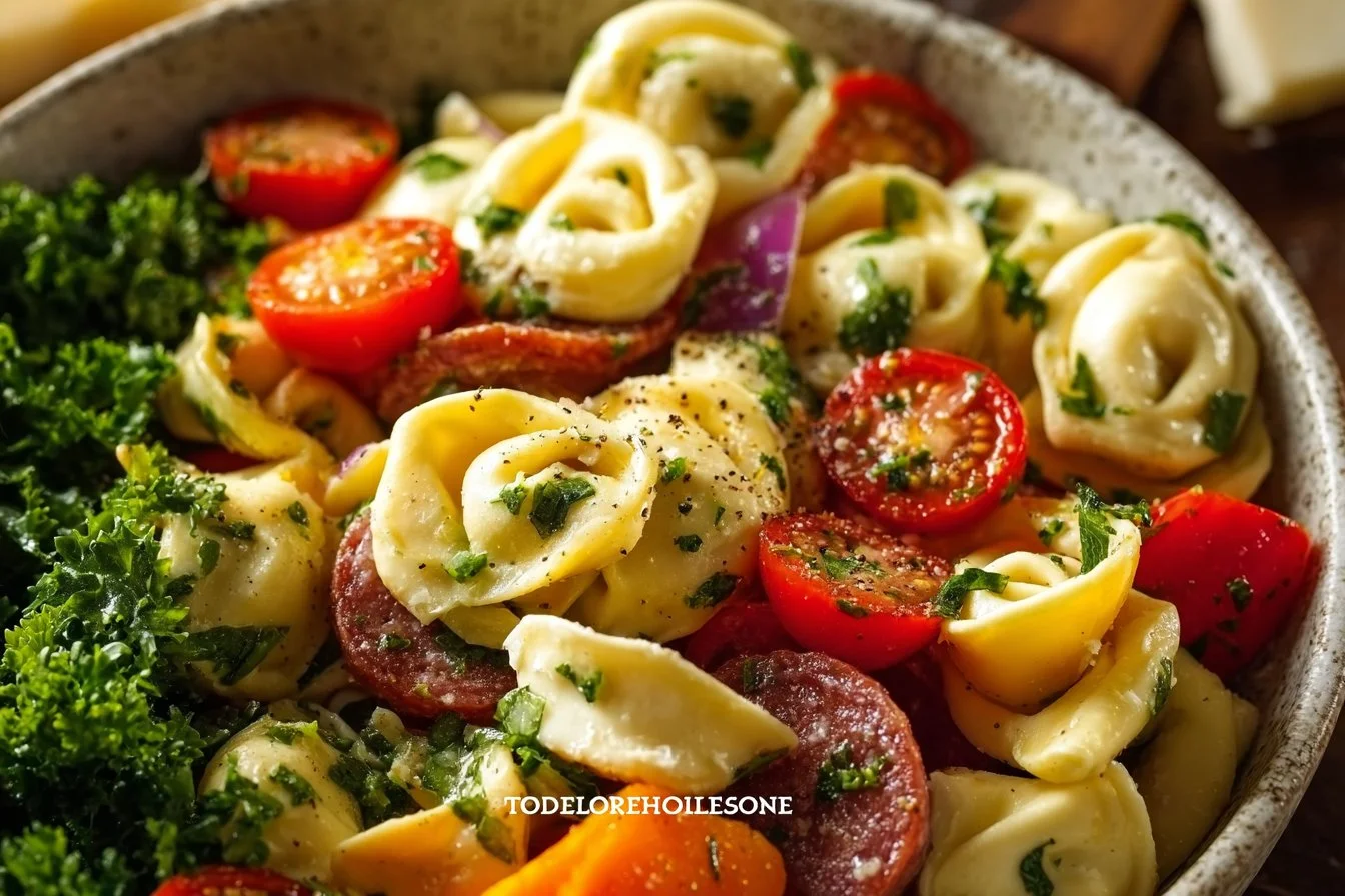 Cold Tortellini Pasta Salad