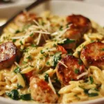 Creamy Chicken Sausage Orzo: A One-Pan Meal 5 creamy chicken sausage orzo a one pan meal 2026 05 23 140612 1024x683 1