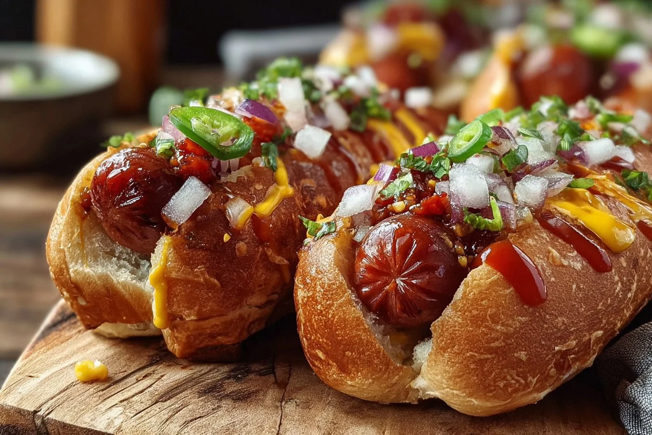 Flavorful Firecracker Hot Dogs