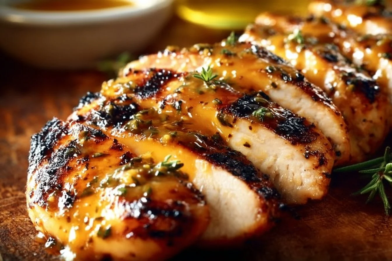 Honey Mustard Grilled Chicken