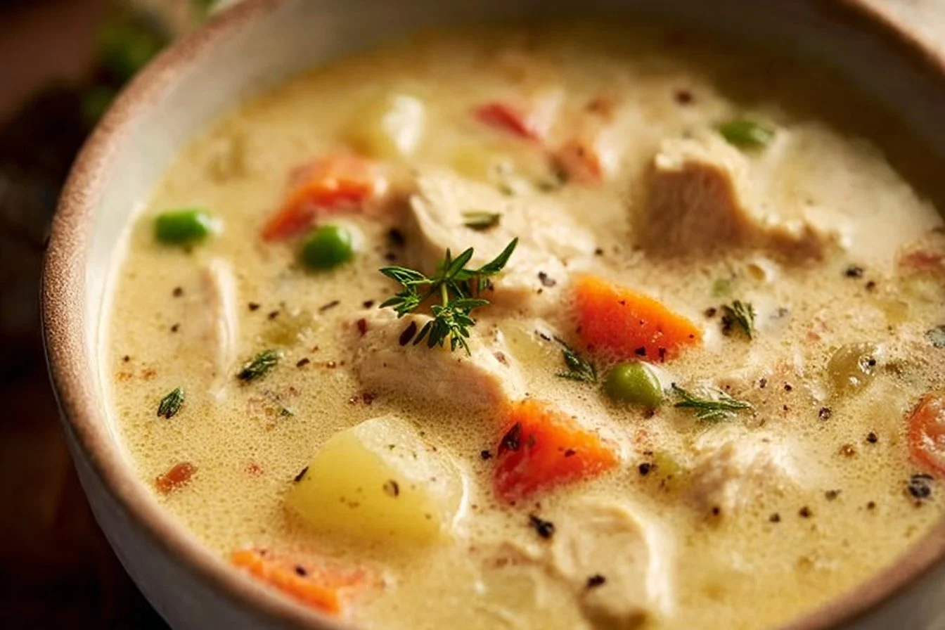 Instant Pot Chicken Pot Pie Soup 4 Instant Pot Chicken Pot Pie Soup