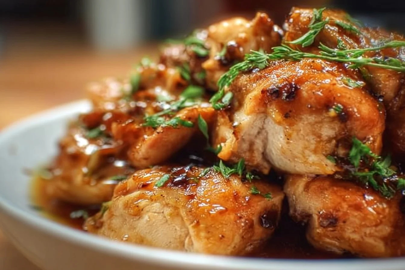 Instant Pot Honey Garlic Chicken
