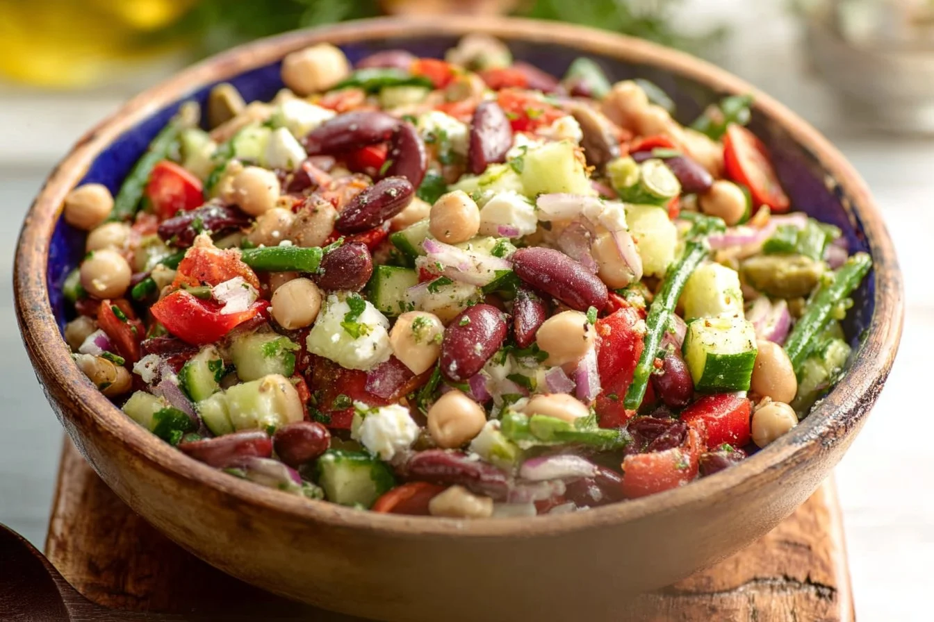 Mediterranean Bean Salad