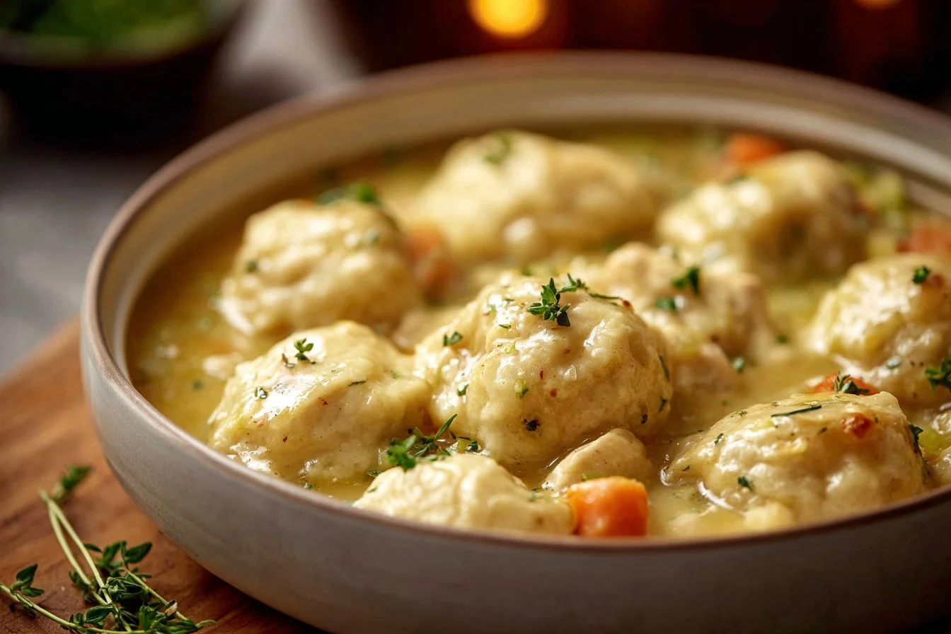 Old-Fashioned Chicken and Dumplings