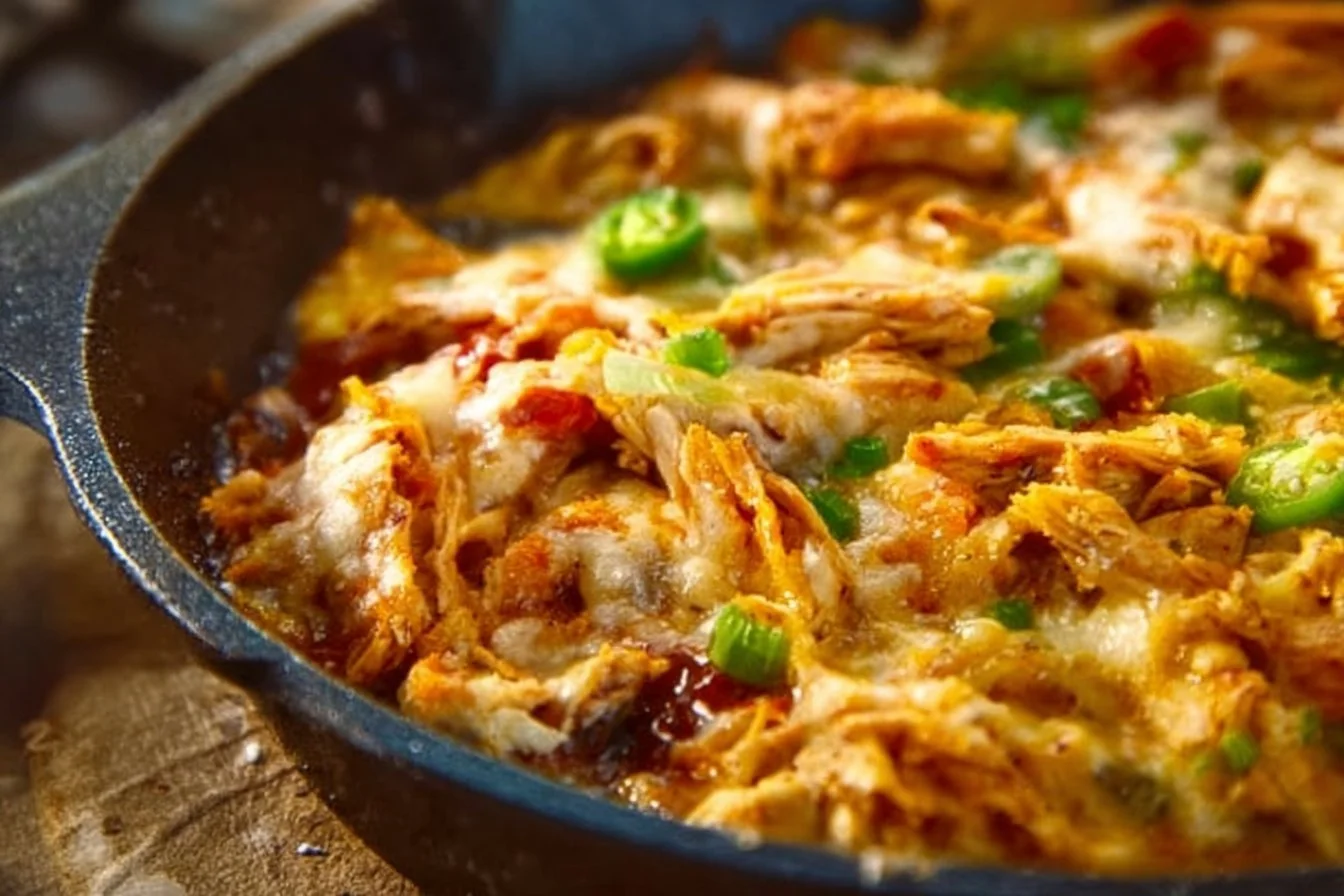 One Pot Chicken Enchilada Skillet