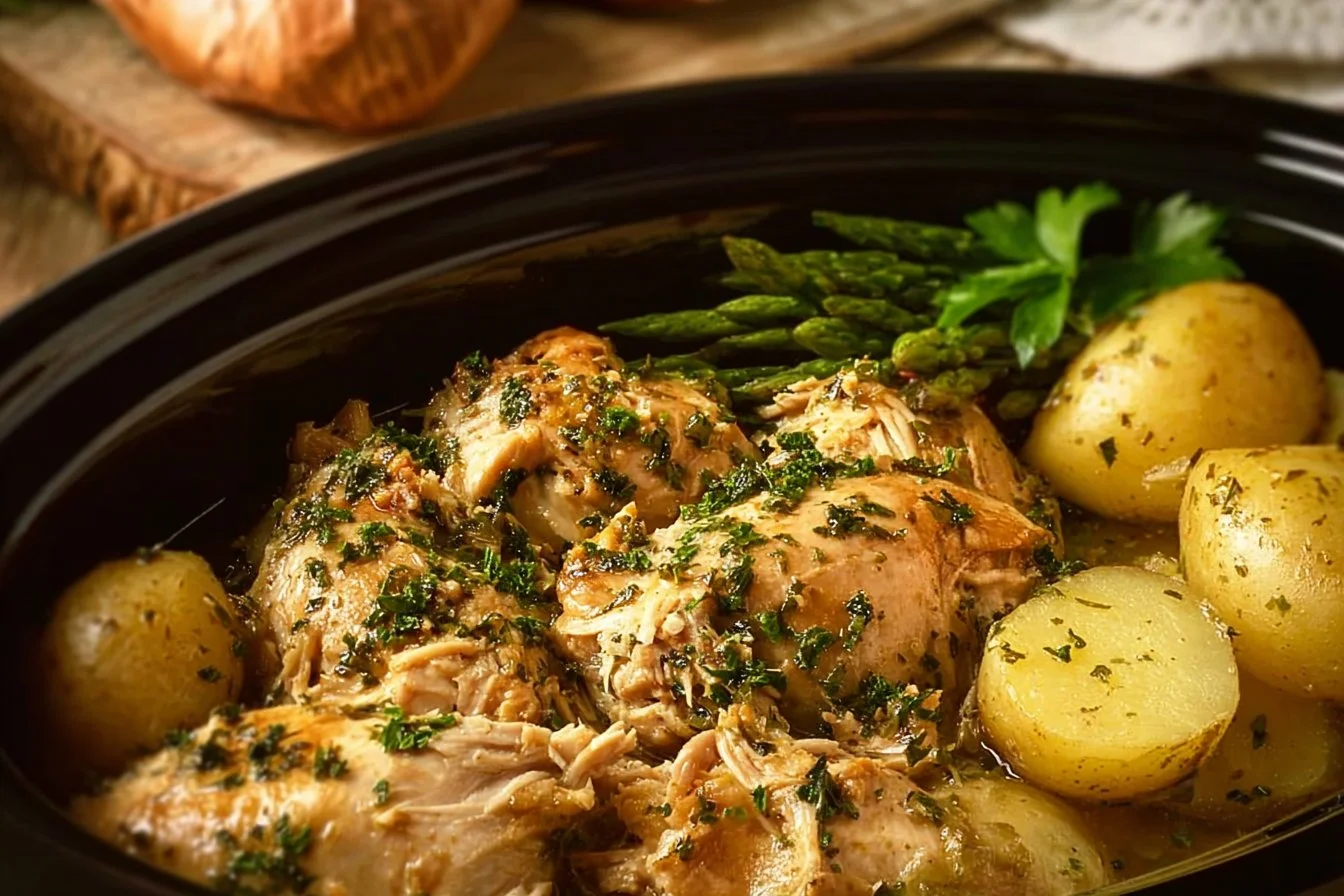 Slow Cooker Ranch Chicken 4 Slow Cooker Ranch Chicken