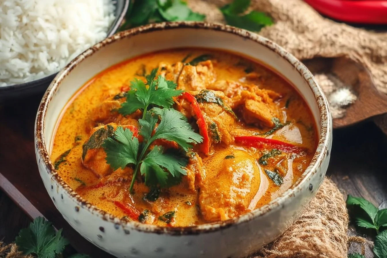 Thai Red Curry Chicken 4 Thai Red Curry Chicken