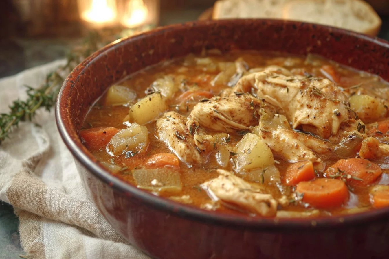 Tuscan Chicken Stew