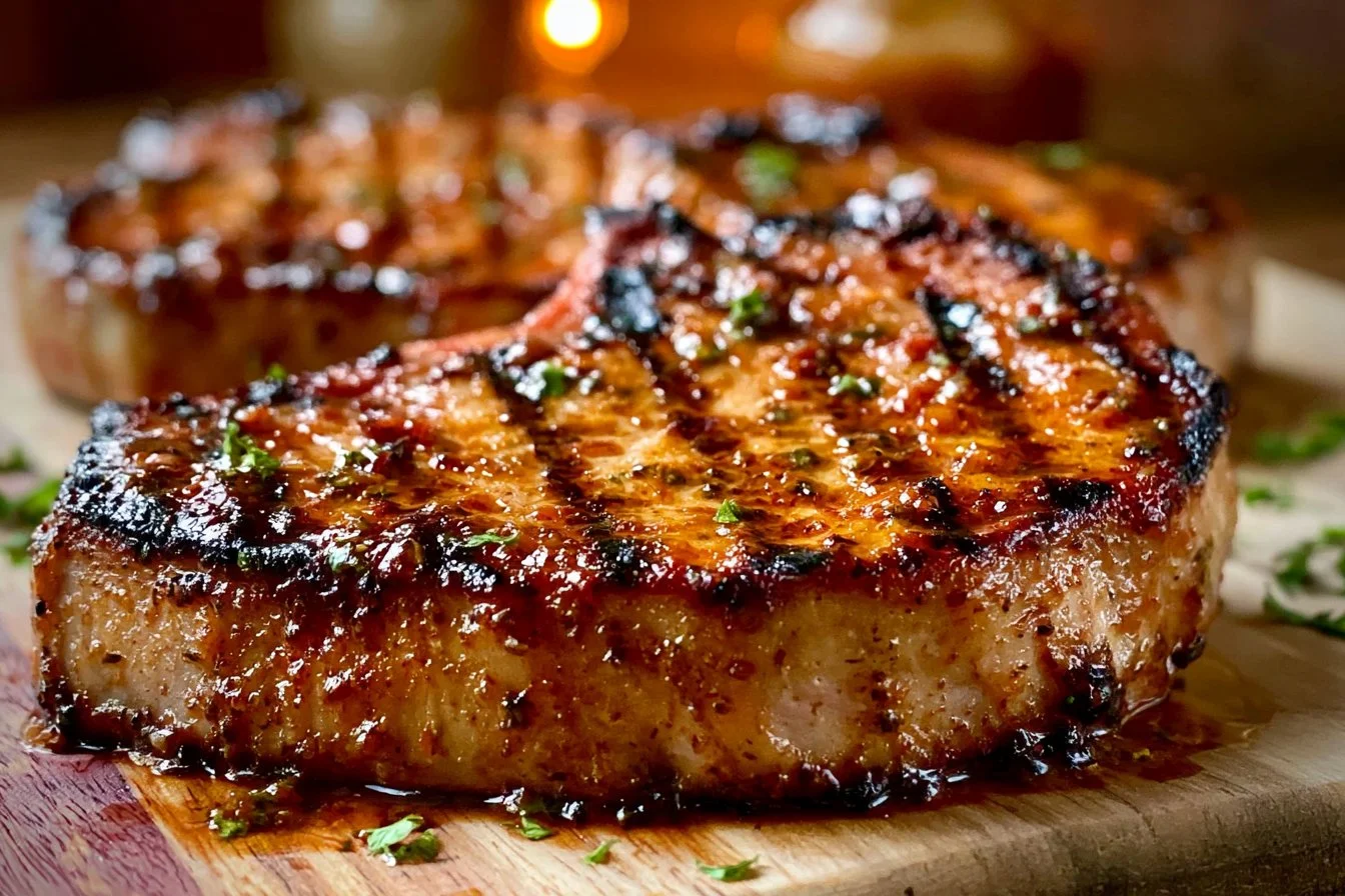 Best Grilled Pork Chops -thegirlskitchen 4 Best Grilled Pork Chops - thegirlskitchen