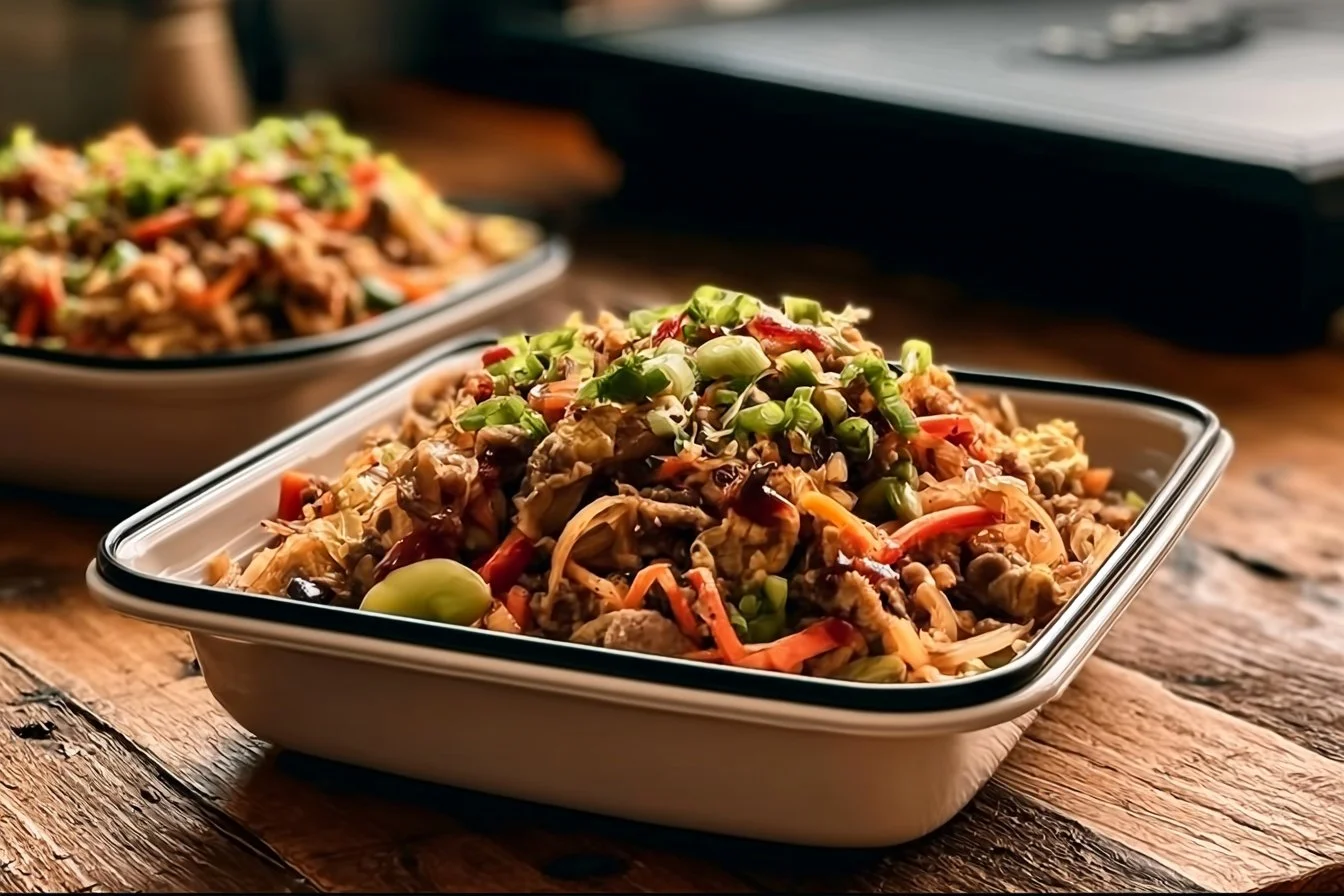 Blackstone Egg Roll in a Bowl