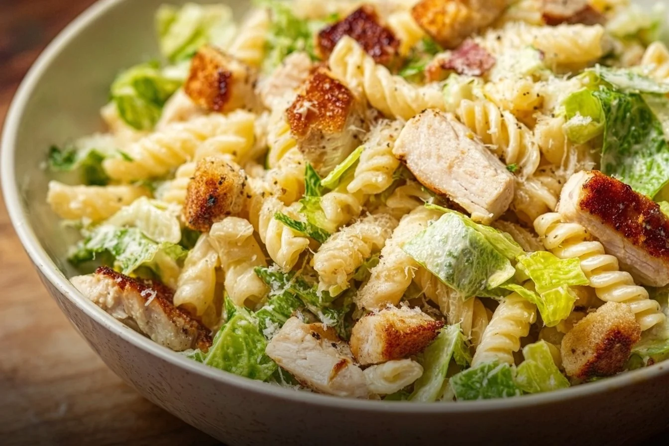 Chicken Caesar Pasta Salad
