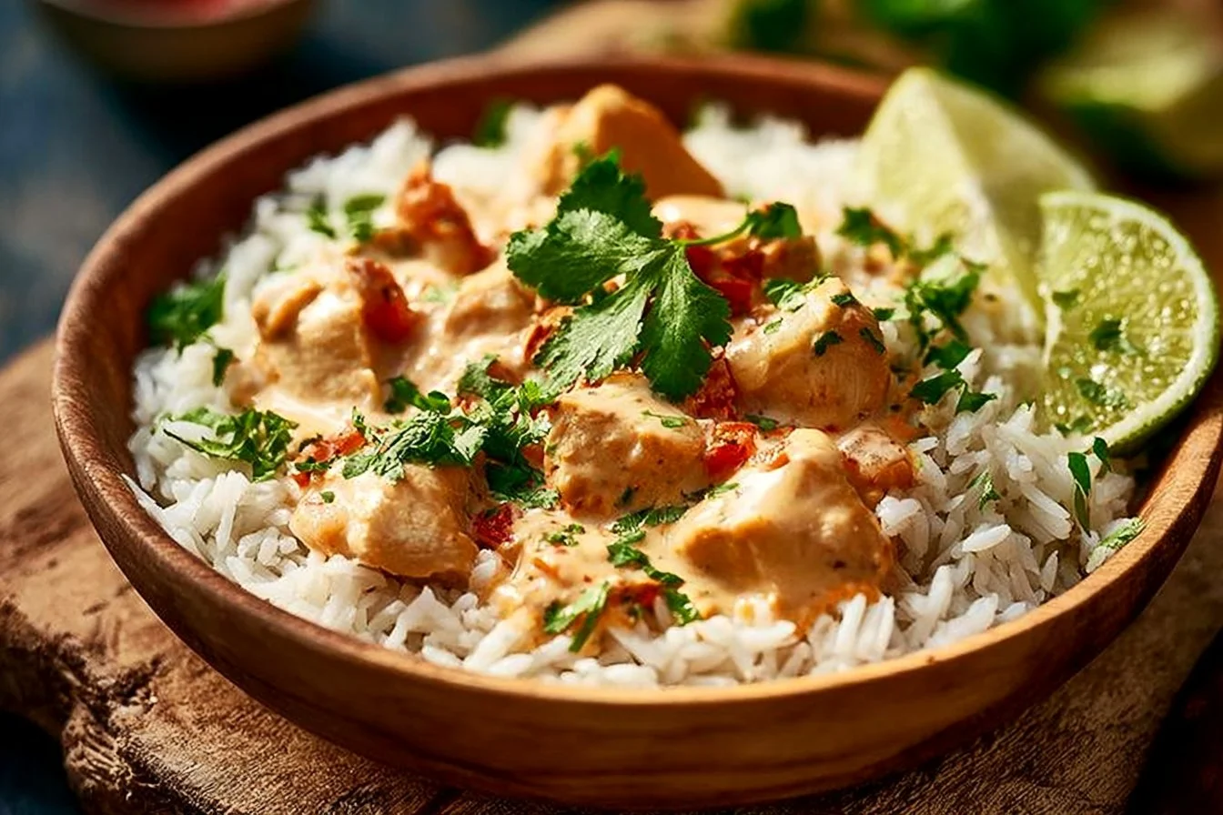 Coconut Chicken Rice Bowl: Creamy Comfort in Every Bite
