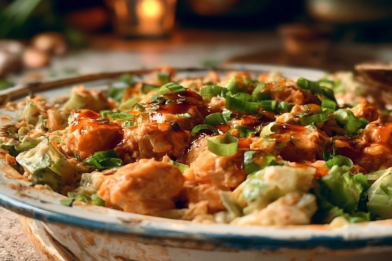 Delicious Buffalo Chicken Salad 4 Delicious Buffalo Chicken Salad