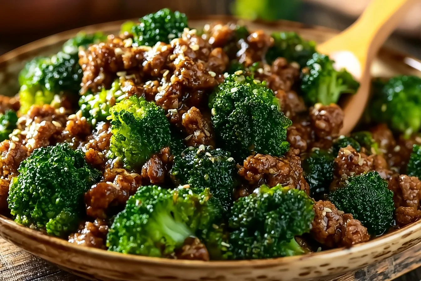 Hamburger Meat And Broccoli