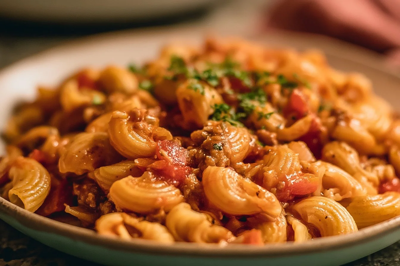 High Protein Taco Pasta