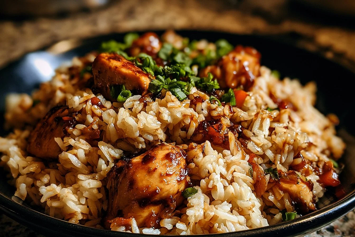 One-Pan Bold Honey BBQ Chicken Rice 4 One-Pan Bold Honey BBQ Chicken Rice