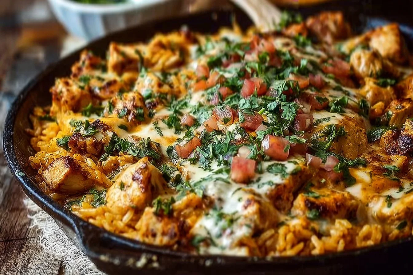 One-Pot Cheesy Southwest Chicken & Rice: Creamy Bliss! 4 One-Pot Cheesy Southwest Chicken & Rice: Creamy Bliss!