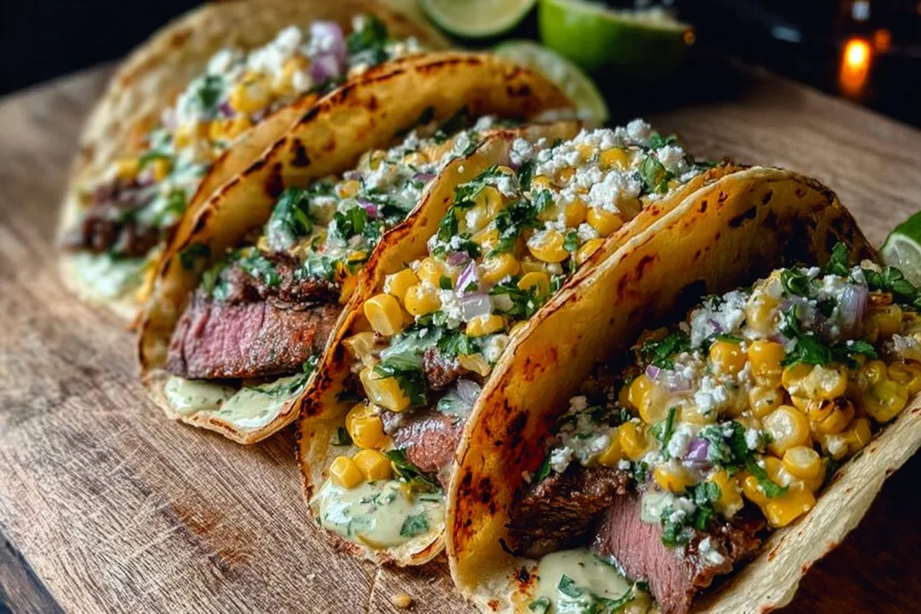Steak Elote Tacos: A Flavor-Packed Summer Delight