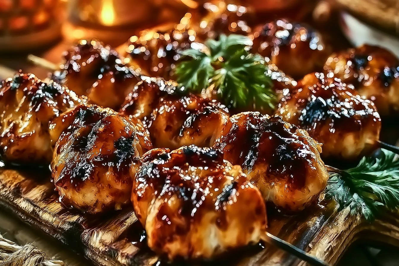 Tropical Grilled Thai Coconut Chicken Skewers for Family Fun 4 Tropical Grilled Thai Coconut Chicken Skewers for Family Fun